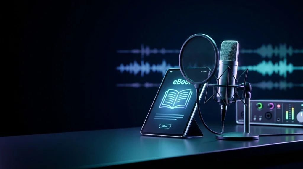 eBook to audiobook
