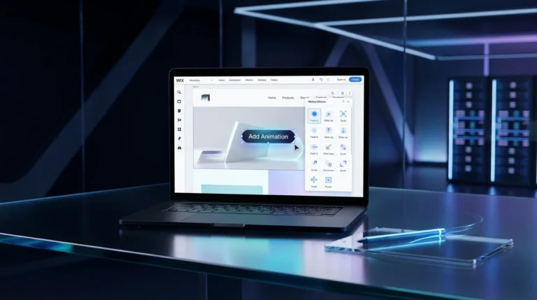 Animations to a Wix Website